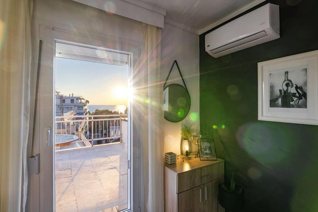 Sea View Sunset Penthouse Apartment Thessaloniki Exterior photo