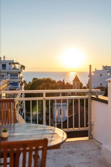 Sea View Sunset Penthouse Apartment Thessaloniki Exterior photo